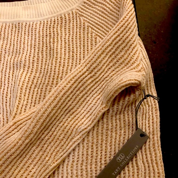 Tart collection sweater (cream with gold stitching) - Picture 2 of 2
